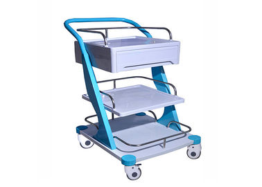 عربة ABS هيكل الطبية ، عربات الدواء للمستشفيات سهولة النقل