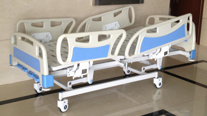 يطوي مستشفى ICU سرير, يدويّ حراسة سرير مع abs سكّة حديديّة جانبيّ