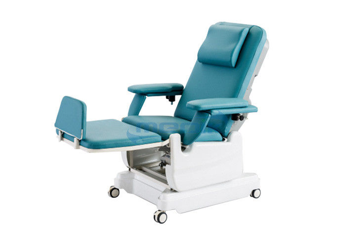 كهربائي غسيل الكلى العيادات الخارجية الطبية كرسي 4 قسم على عجلات