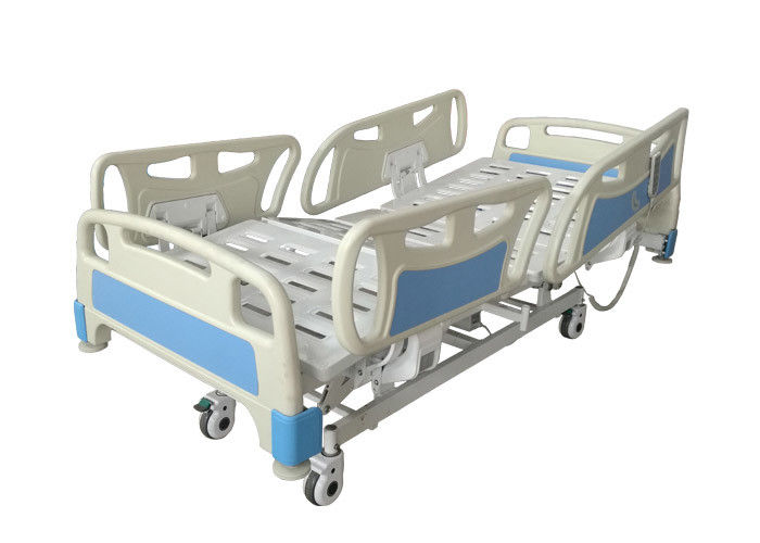 خمسة وظيفة الكهربائية وحدة العناية المركزة سرير مع دليل CPR على كلا الجانبين للمستشفى