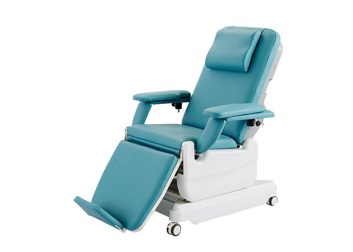 ارتفاع قابل للتعديل كرسي غسيل الكلى الكهربائية للاستخدام المستشفى، والتبرع بالدم كرسي