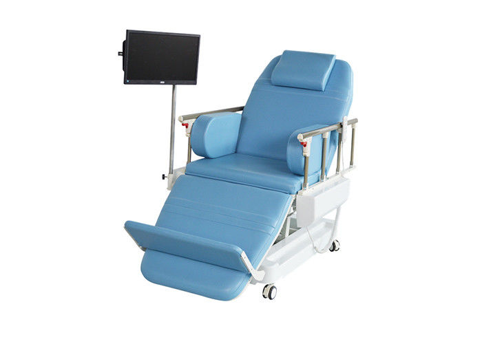 آليّ ديلزة كرسي تثبيت, دم كهربائيّ يسحب كرسي تثبيت مع مسطّح سرير موقع