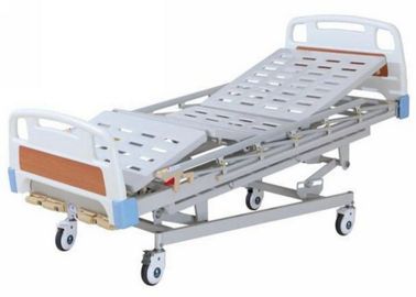 multi Function يدويّ مستشفى سرير مع 4 ذراع تدوير لبالغ