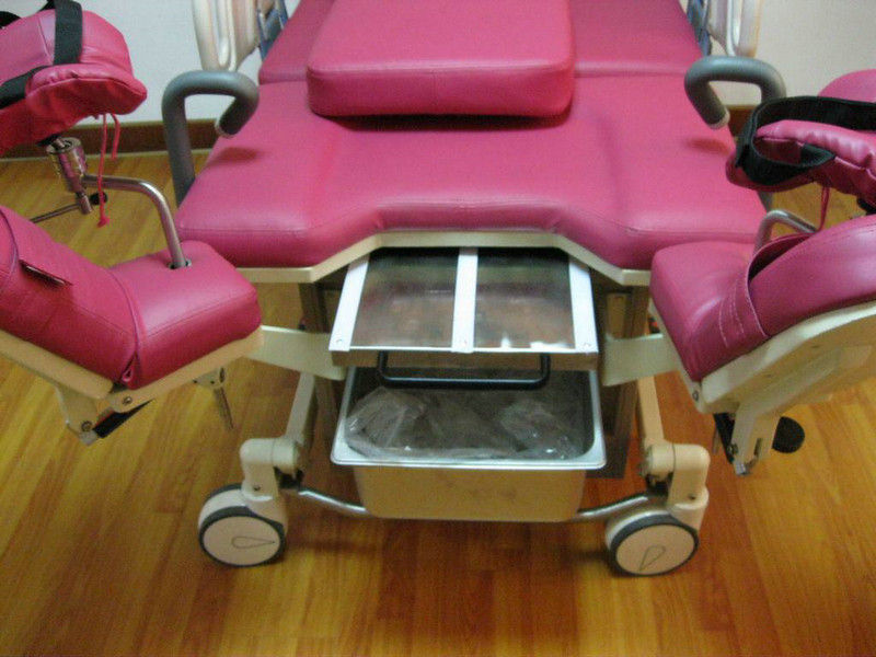 كرسي تثبيت متحرّك gynecological, كهربائيّ LDR سرير مع abs رأس لوح