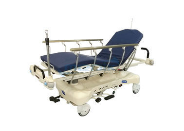 الجثة الهيدروليكية الطبية عربة ارتفاع قابل للتعديل نقالة الموتى للمستشفى